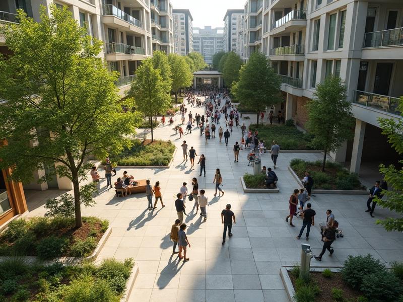 Planificación urbana y espacios comunitarios