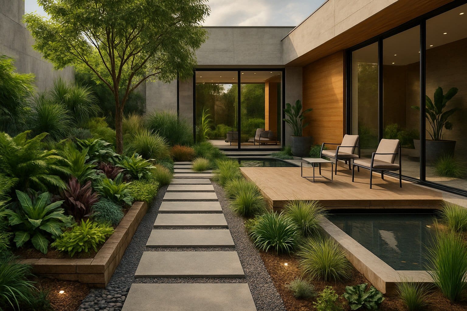 Diseño de jardines residenciales ¿Cómo crear espacios verdes?
