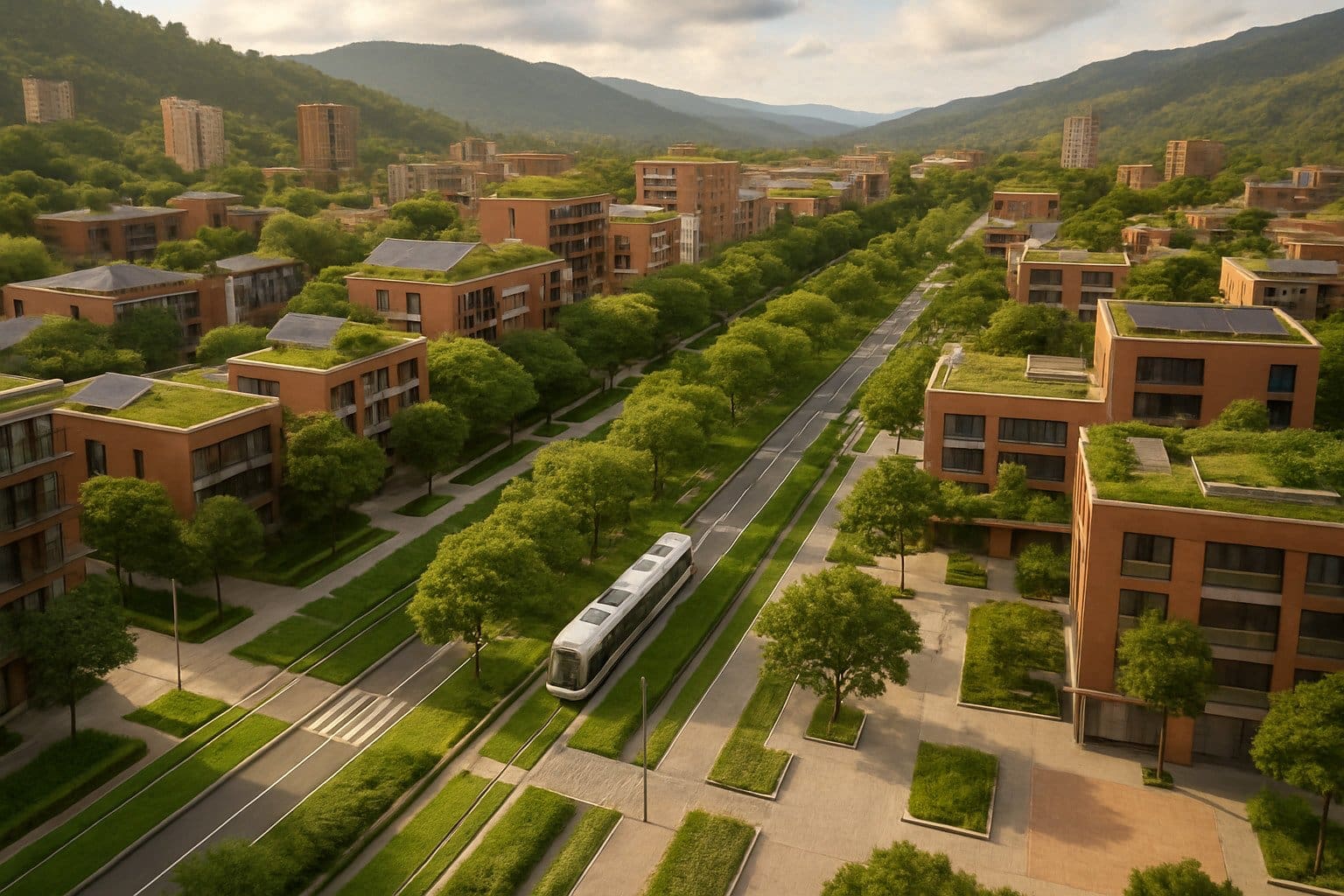 Cómo construir ciudades con la planificación urbana sostenible